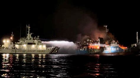 deadliest fire in the philippines|Deadly fire engulfs Philippine ferry as dozens of passengers jump .
